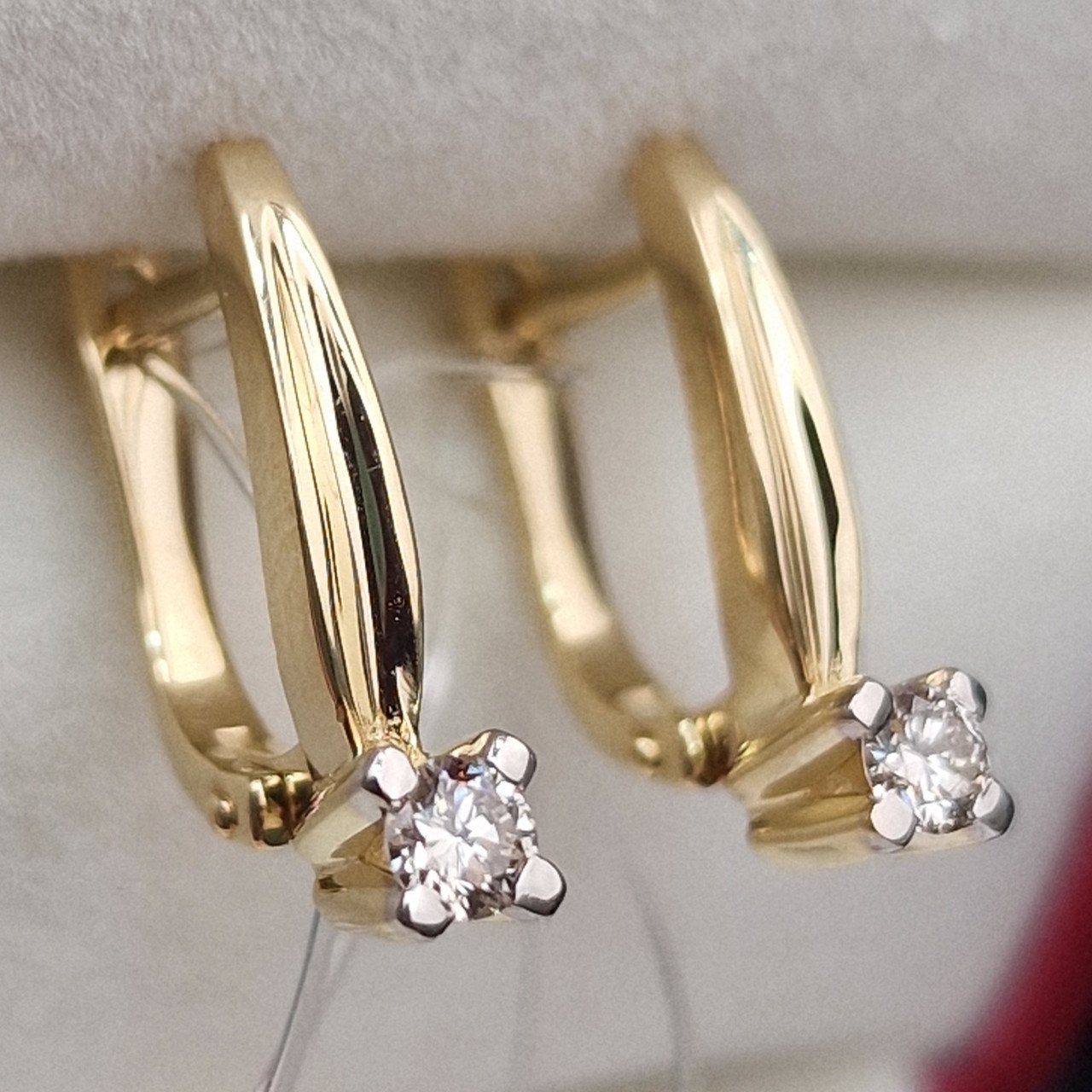 Серьги Deimantas 99905154 2,89гр 0,233ct. купить,NaN