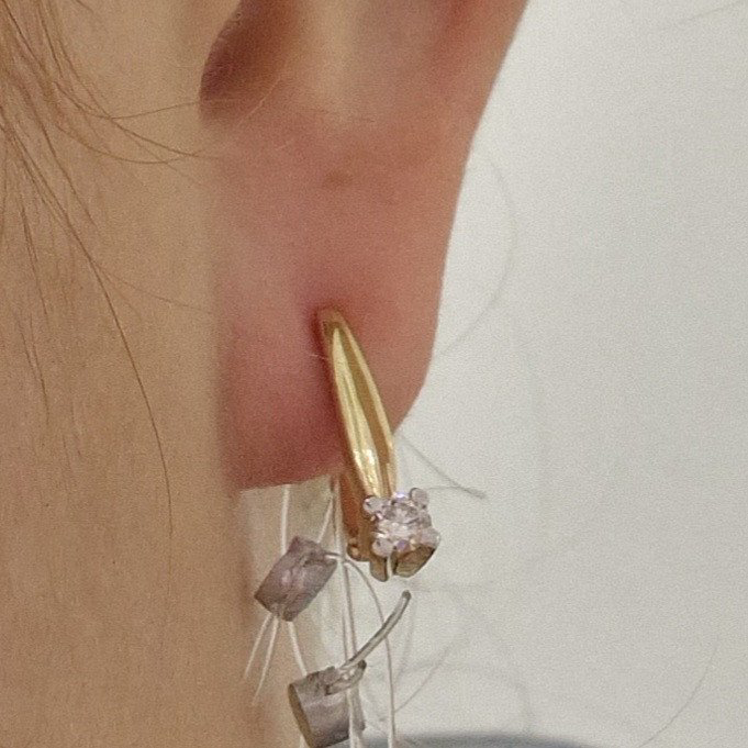 Серьги Deimantas 99905154 2,89гр 0,233ct. купить,NaN