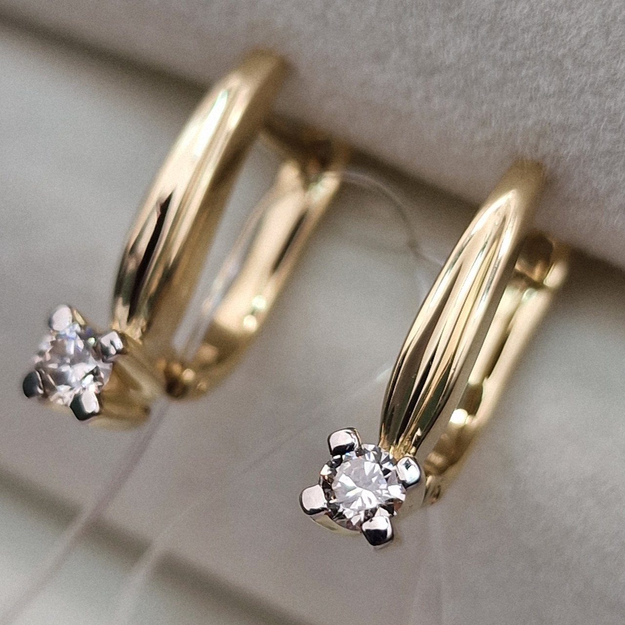 Серьги Deimantas 99905154 2,89гр 0,233ct. купить,NaN