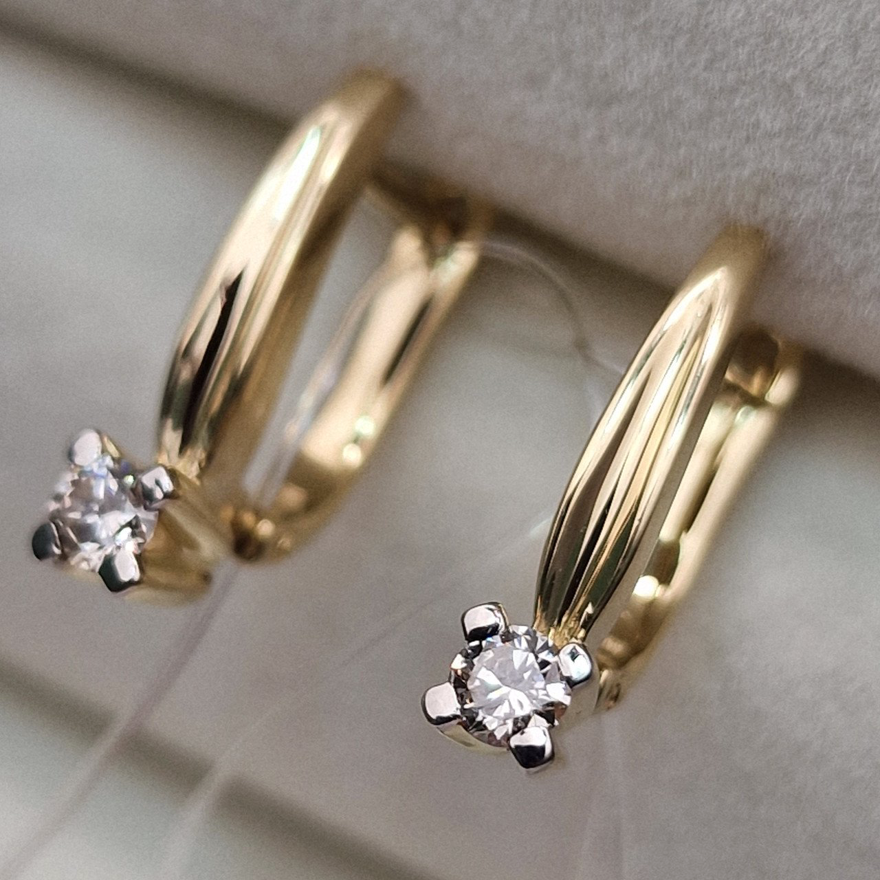 Серьги Deimantas 99905154 2,89гр 0,233ct. купить,NaN