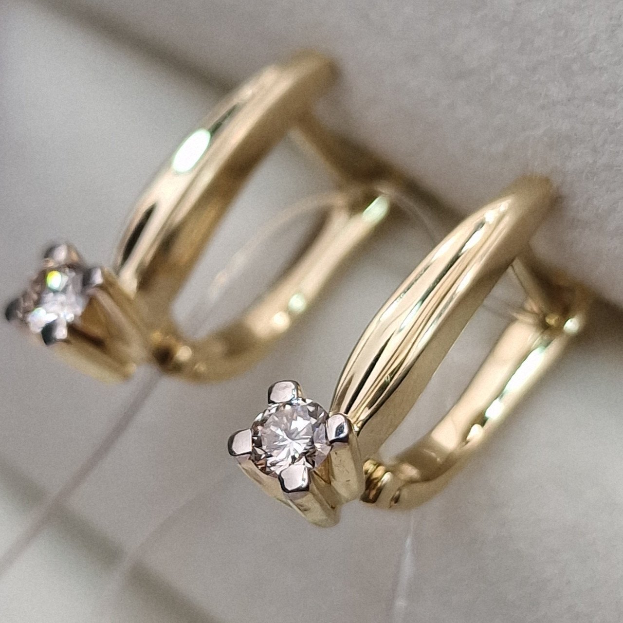 Серьги Deimantas 99905154 2,89гр 0,233ct. купить,NaN