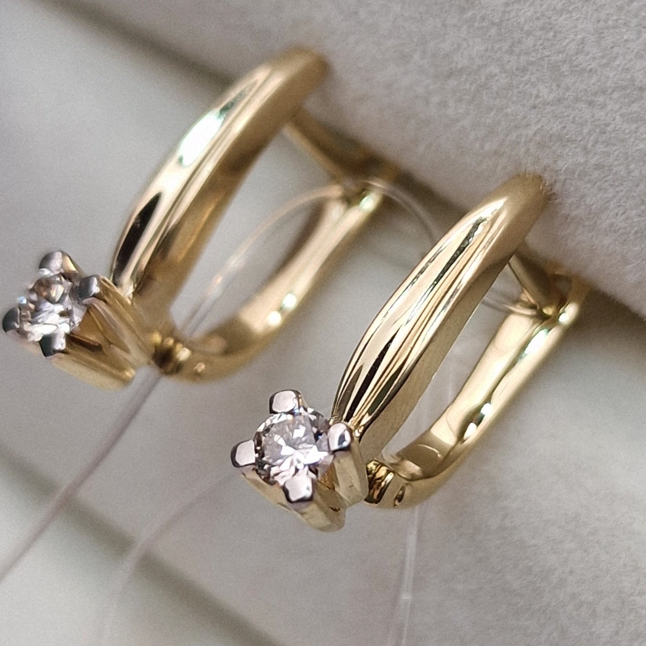 Серьги Deimantas 99905154 2,89гр 0,233ct. купить,NaN