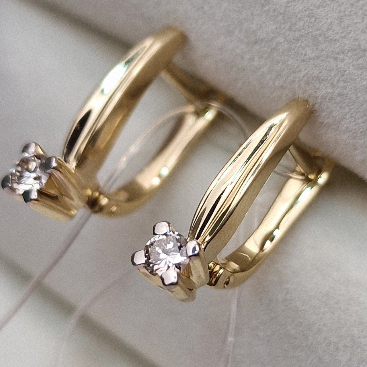 Серьги Deimantas 99905154 2,89гр 0,233ct. купить,NaN