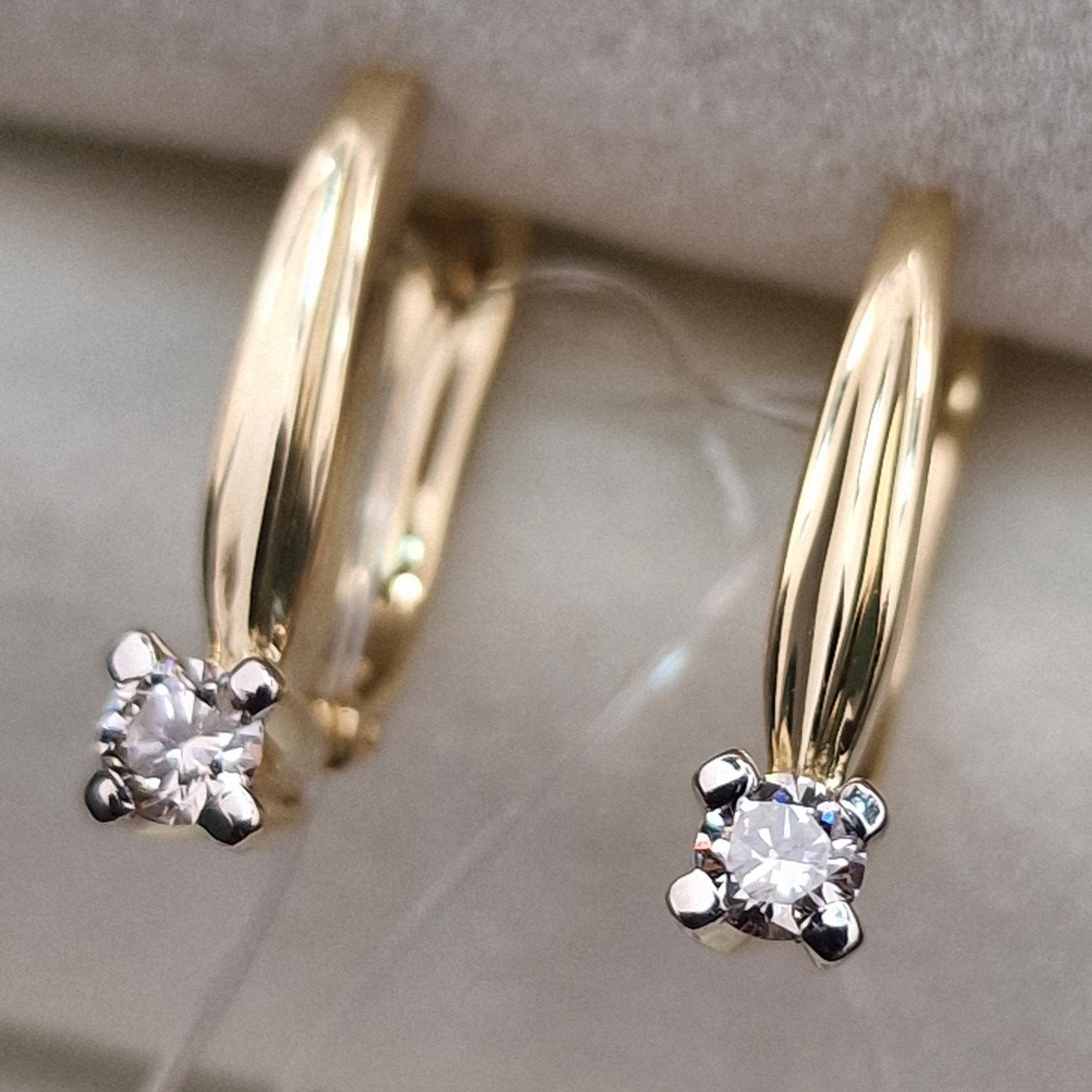 Серьги Deimantas 99905154 2,89гр 0,233ct. купить,NaN