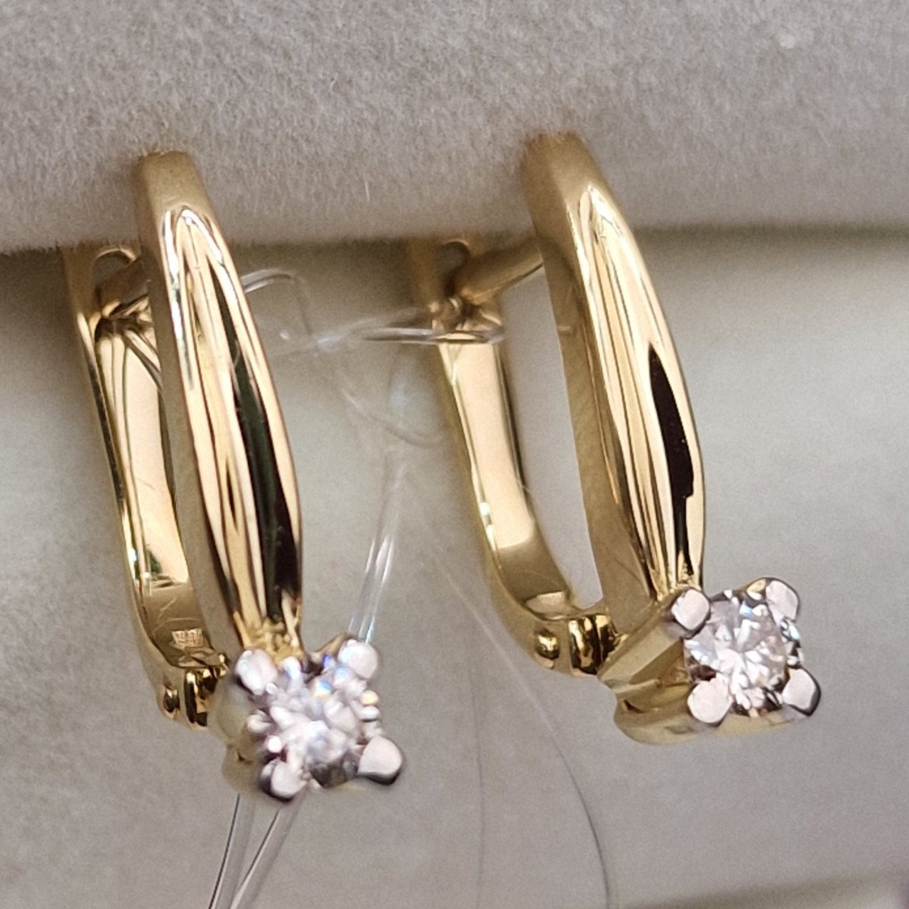 Серьги Deimantas 99905154 2,89гр 0,233ct. купить,NaN