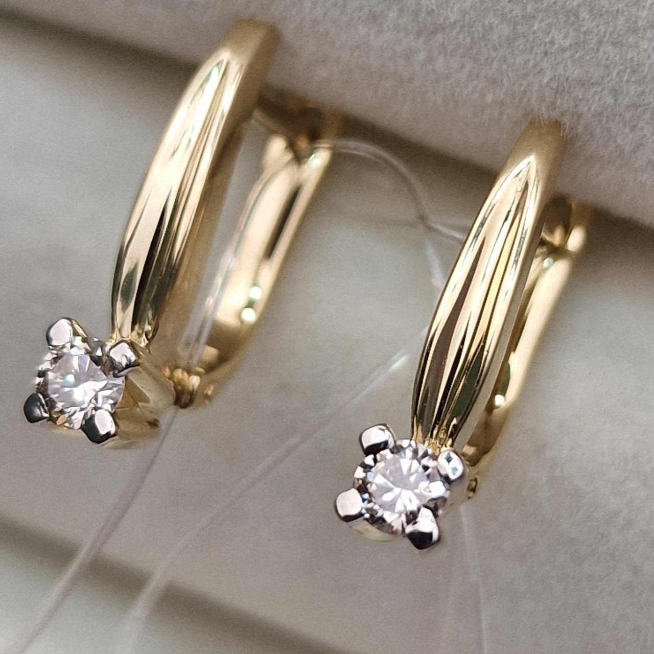 Серьги Deimantas 99905154 2,89гр 0,233ct. купить,NaN