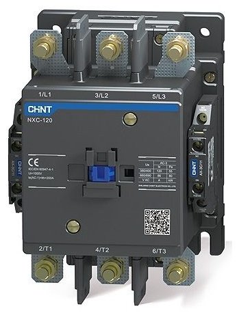 CHINT электромагнитный контактор переменного тока 120A, 836512 / NXC-120 380V 50Hz купить,91362