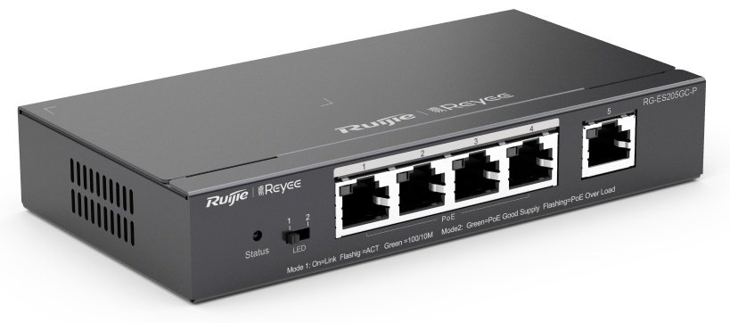 Коммутатор Ruijie RG-ES205GC-P купить,40407