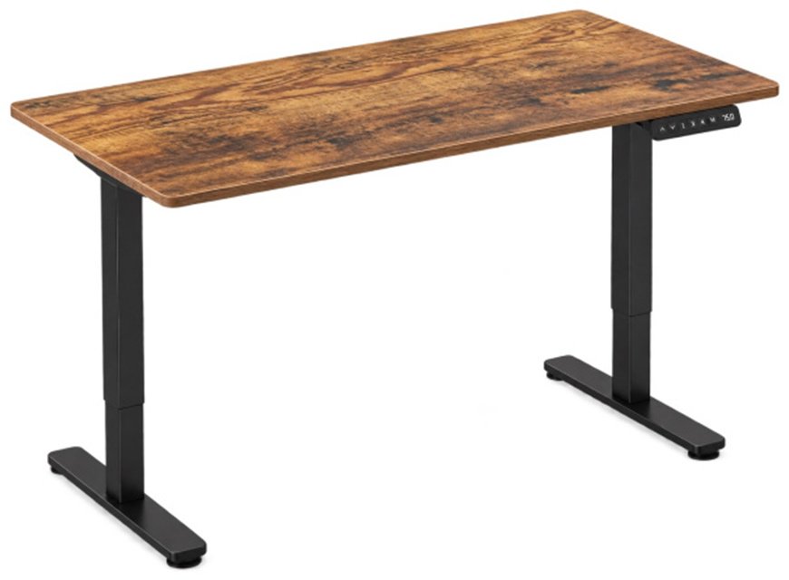 Стол компьютерный Eco Estelar Victory, 165х59x120 см, коричневый