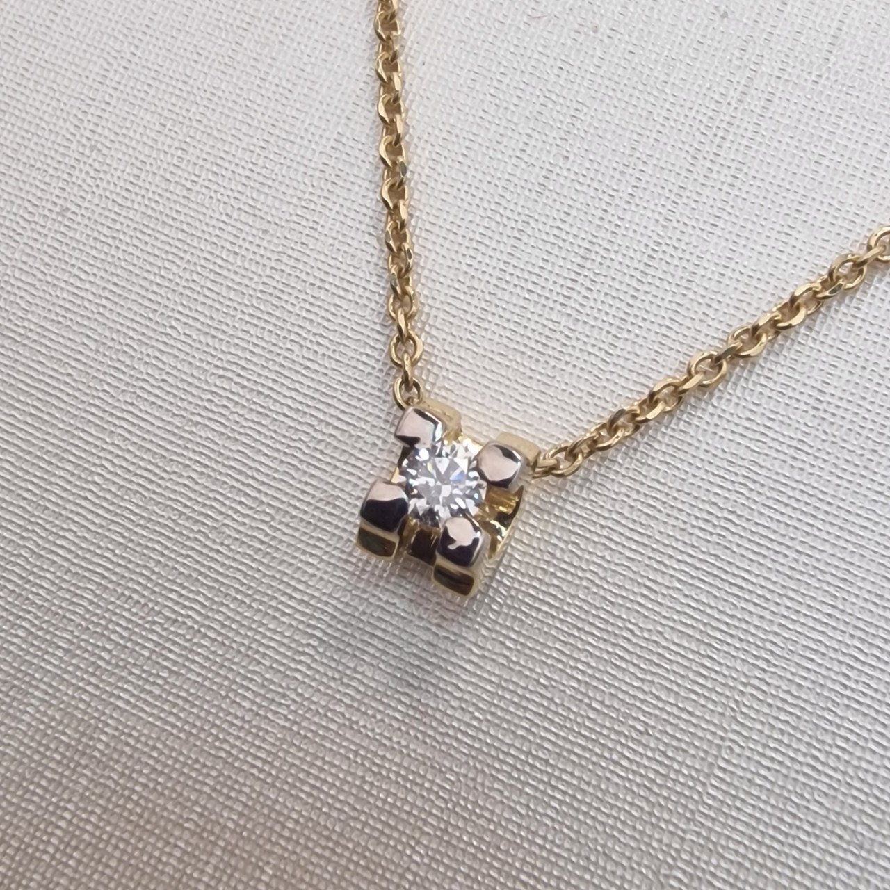 Колье Deimantas 99905970 3,06гр 0,108ct. купить,NaN