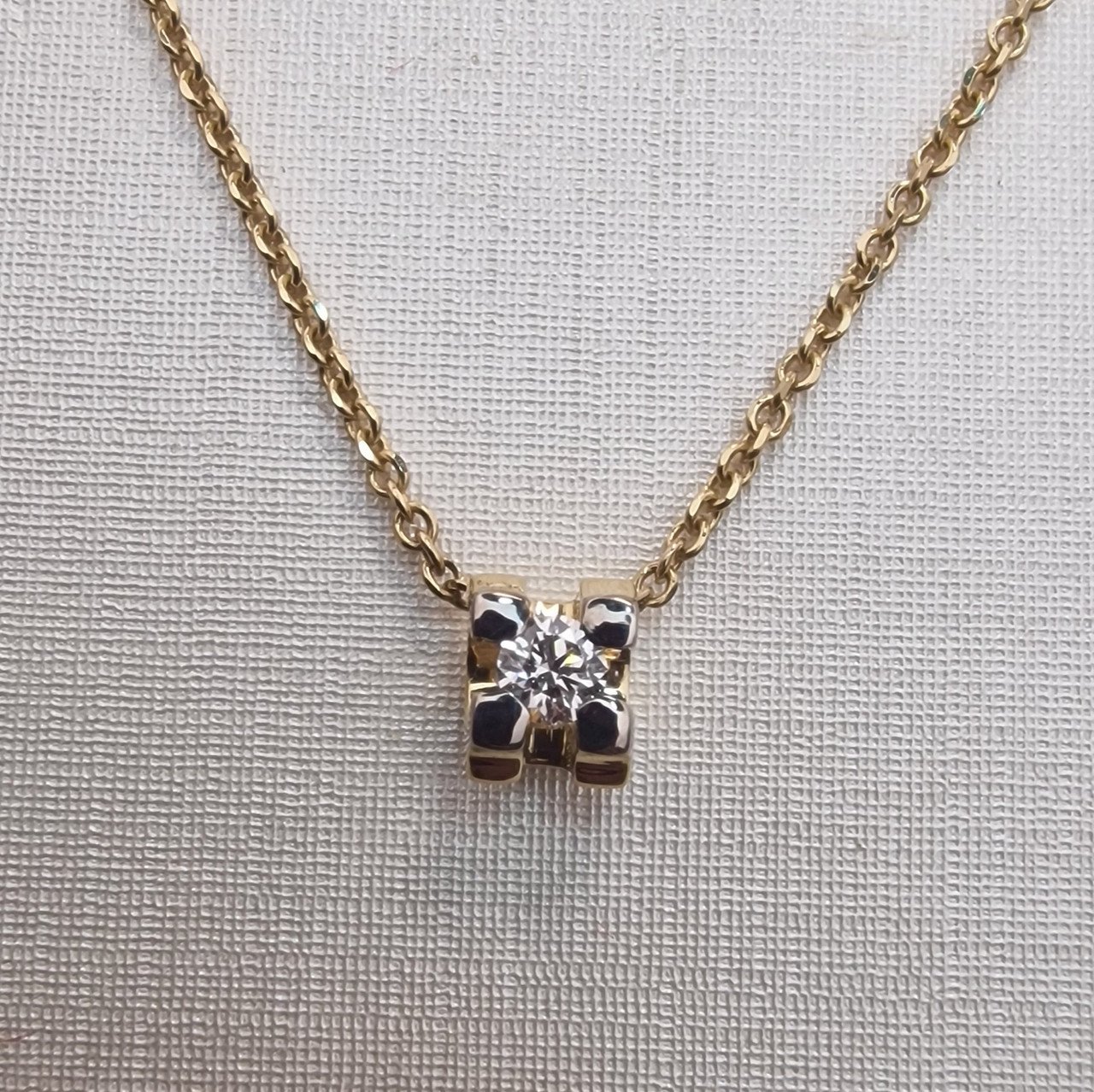 Колье Deimantas 99905970 3,06гр 0,108ct. купить,NaN