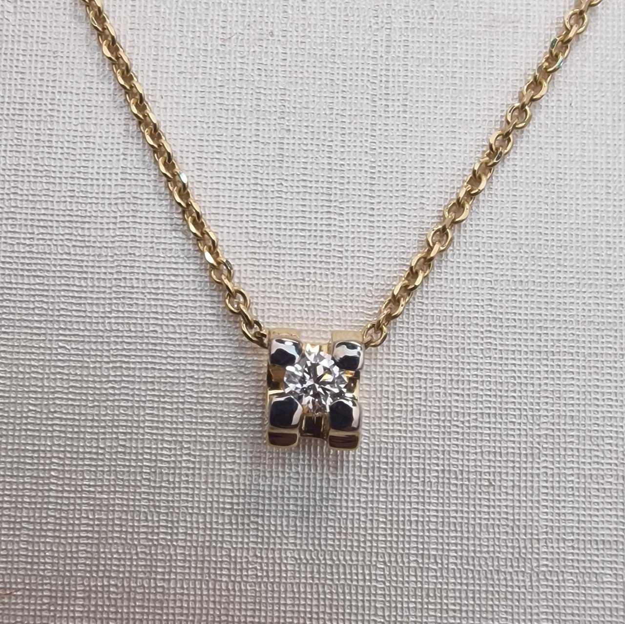 Колье Deimantas 99905970 3,06гр 0,108ct. купить,NaN