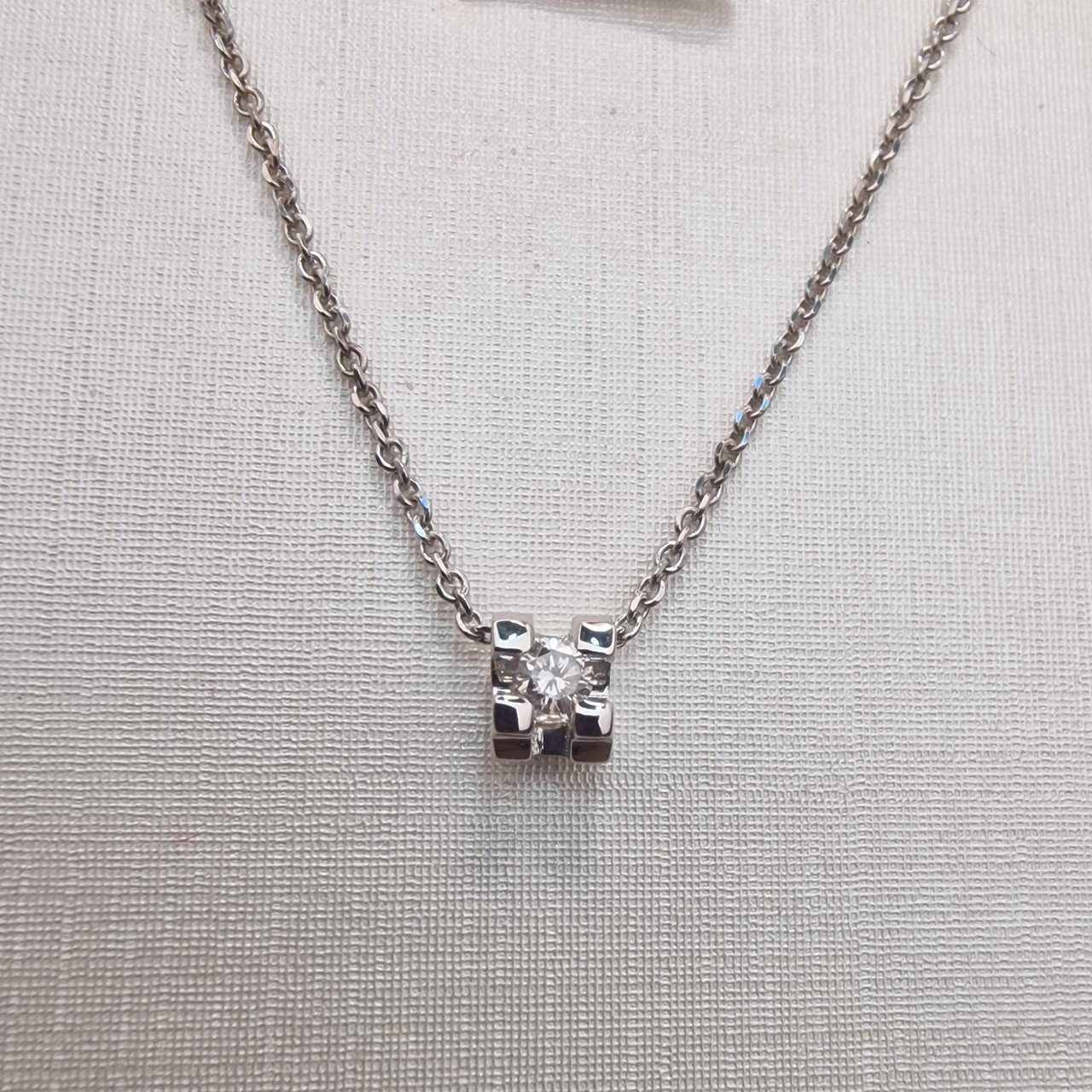 Колье Deimantas 99905205 3,12гр 0,104ct. купить,NaN