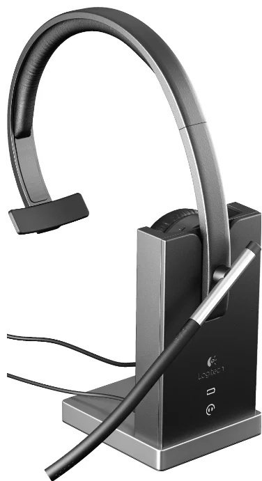 Logitech Wireless Headset Mono H820e серый купить,NaN