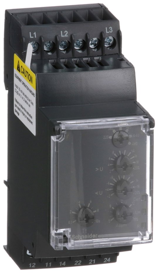 Schneider Electric реле контроля фаз RM35TF30 AC 480 В 5 А, кол-во фаз : 3