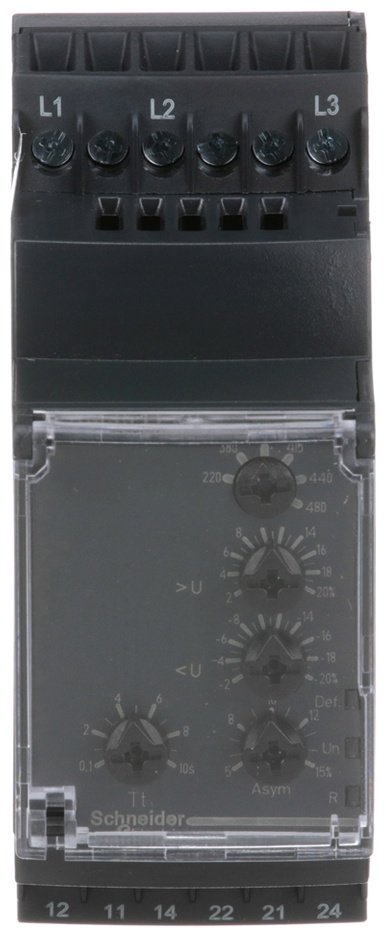 Schneider Electric реле контроля фаз RM35TF30 AC 480 В 5 А, кол-во фаз : 3