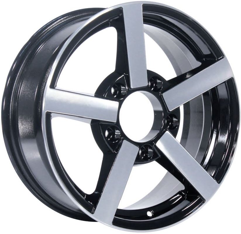 Комплект дисков Cross Street CR-25 5х139.7 R16х6.5 СВ98.6 ЕТ35 BKF купить,NaN