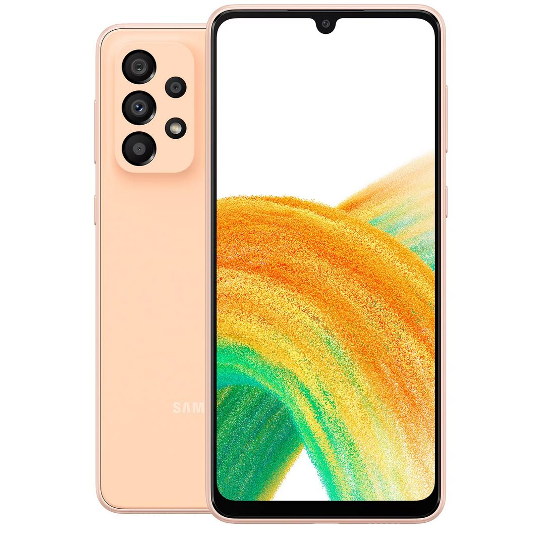 Смартфон Samsung Galaxy A33 6/128GB Orange купить,NaN