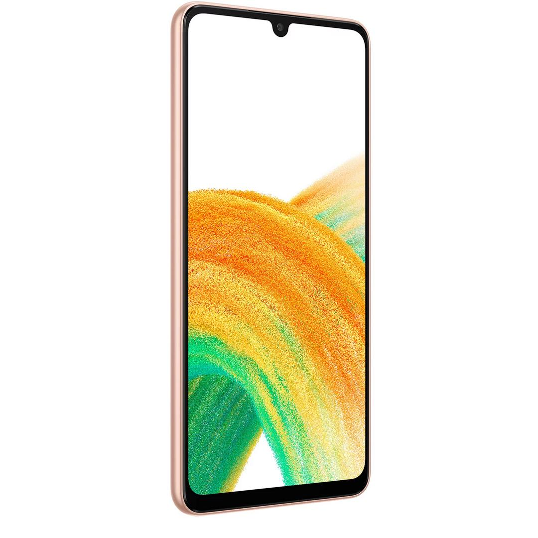 Смартфон Samsung Galaxy A33 6/128GB Orange купить,NaN