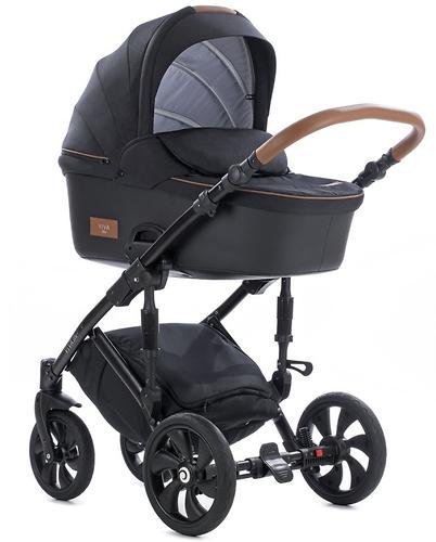Коляска Tutis Viva Life 2в1 black/кожа anthracite купить,NaN