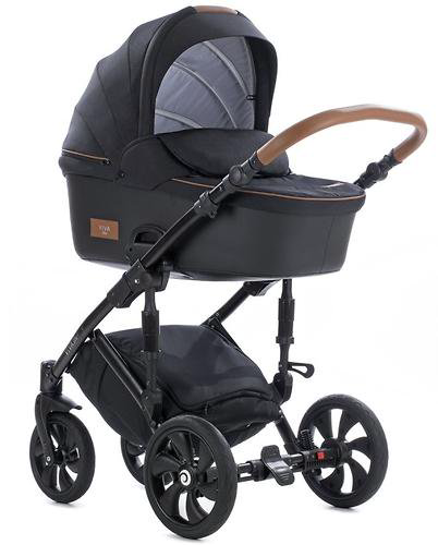 Коляска Tutis Viva Life 2в1 black/кожа anthracite купить,NaN