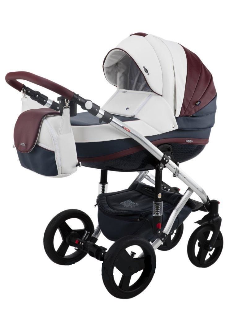 Коляска Adamex Vicco Deluxe 3в1 100S разноцветная купить,NaN