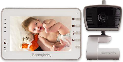 Видеоняня Moonybaby 55933 белая  купить,NaN