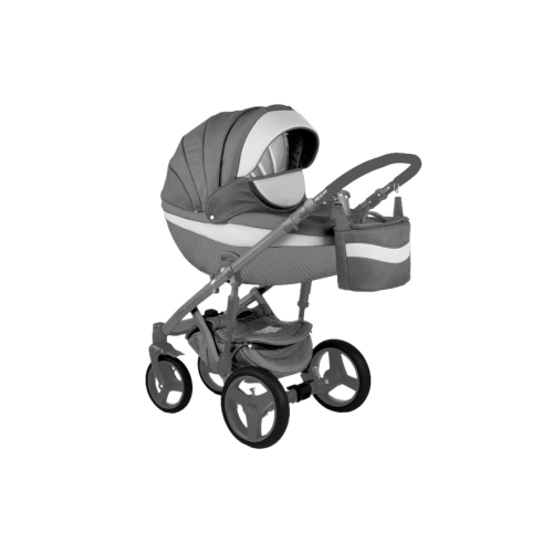 Коляска Adamex 3в1 Monte Carbon D3 серая купить,NaN