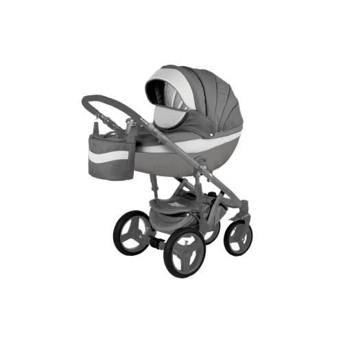 Коляска Adamex 3в1 Monte Carbon D3 серая купить,NaN