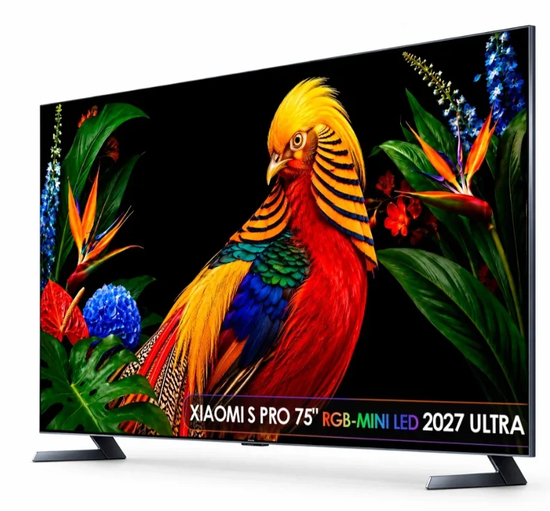 Телевизор 75" (191 см) Xiaomi S Pro 2027 L75MD-SPD RGB-Mini LED 4K UHD Black купить,NaN