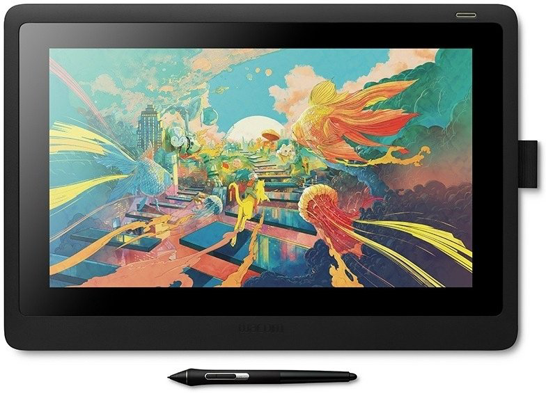 Графический планшет Wacom Cintiq 16 DTK-1660K0B черный купить,NaN