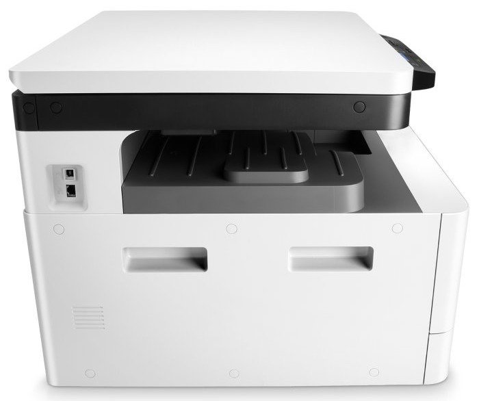 МФУ HP LaserJet M442dn белый купить,0