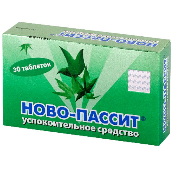 Тева Чешские Предприятия с.р.о. Ново-пассит 30 шт таблетки