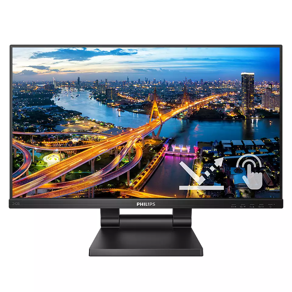 Монитор Philips 242B1TC/00 23.8" черный