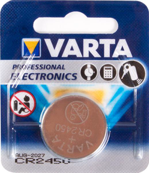 Батарейка Varta Professional Electronics CR2450 3Vx1 купить,NaN