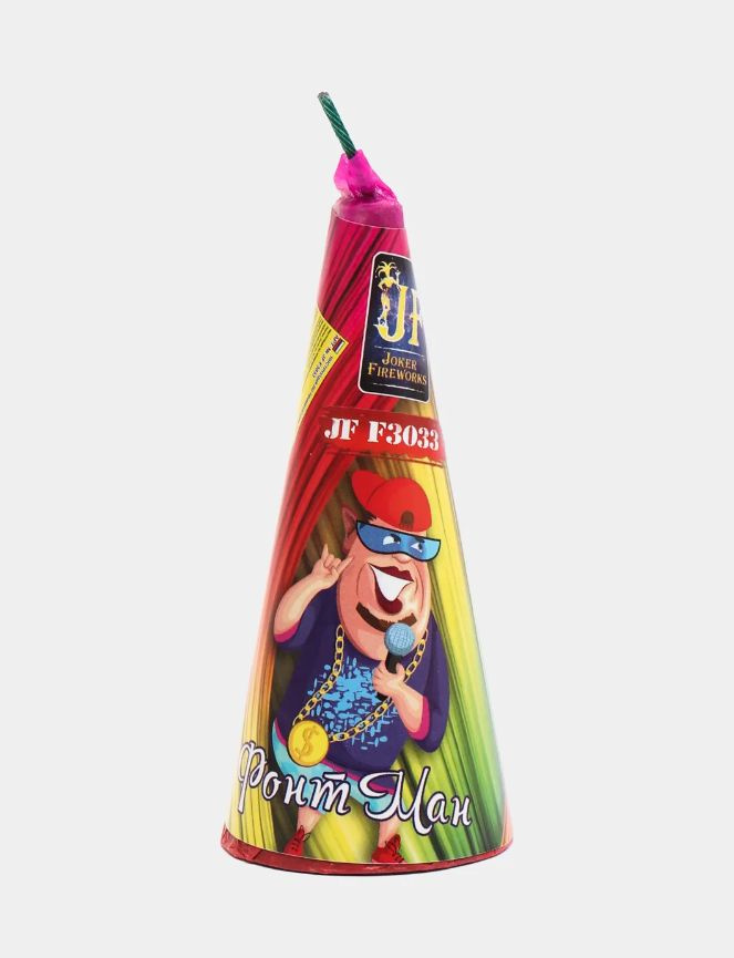 Пиротехнический фонтан Joker Fireworks Фонт Мaн JF F3033 3м 25с 1шт купить,NaN