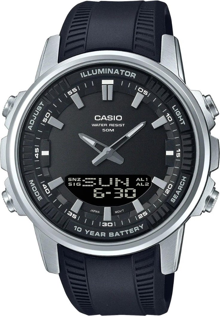 Кварцевые CASIO AMW-880-1AVDF нержавеющая сталь