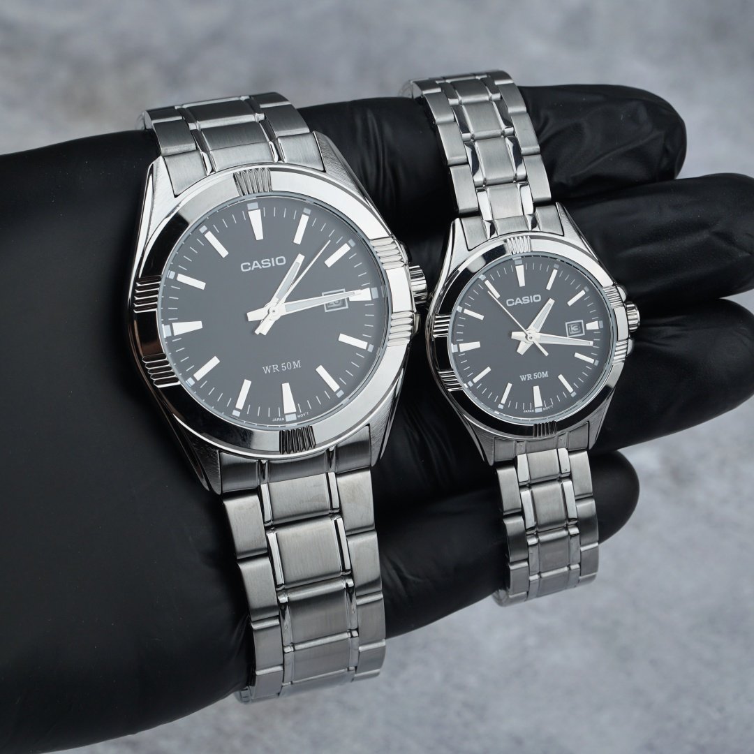Кварцевые CASIO Парные MTP-LTP-1308 нержавеющая сталь купить,52000