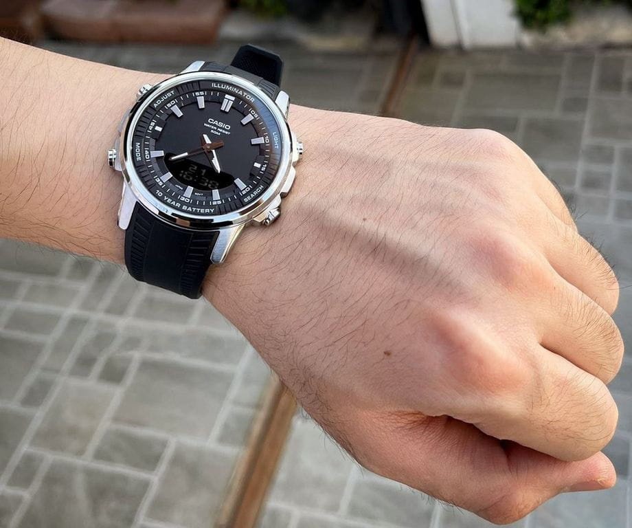 Кварцевые CASIO AMW-880-1AVDF нержавеющая сталь