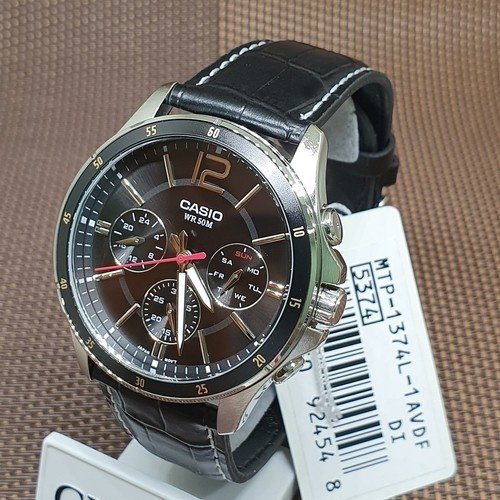 Кварцевые CASIO MTP-1374L-1AVDF сталь