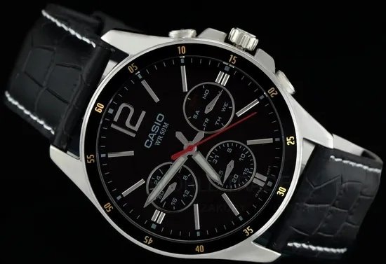 Кварцевые CASIO MTP-1374L-1AVDF сталь