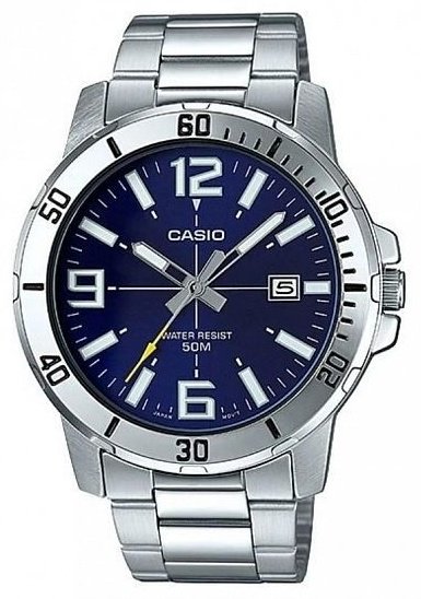 Кварцевые CASIO MTP-VD01D-2BVUDF сталь купить,20448