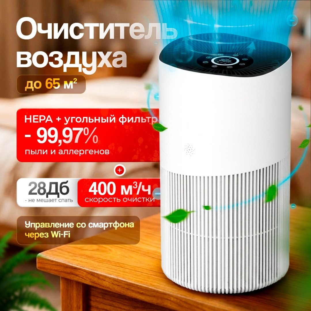 Очиститель воздуха BYK BYK Healthway белый
