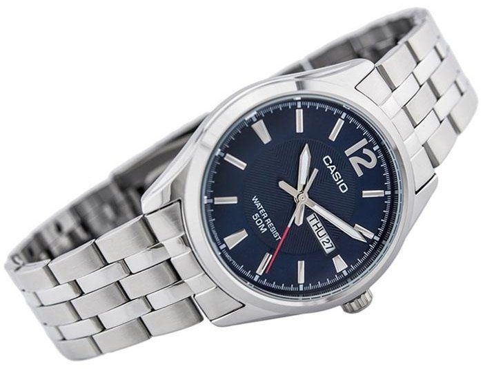 Кварцевые CASIO MTP-1335D-2A сталь купить,27499