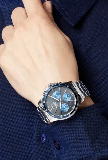 Кварцевые CASIO MTP-1374D-2AVDF сталь купить,32999