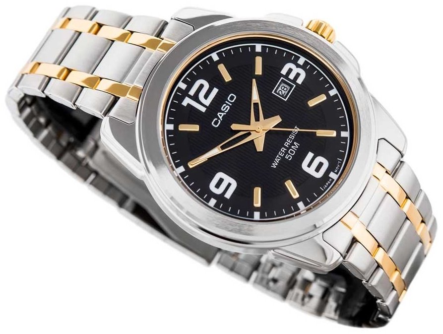 Кварцевые CASIO MTP-1314SG-1AVDF-Gold сталь купить,25999