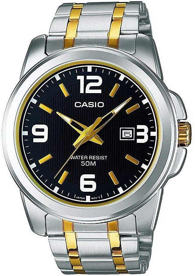 Кварцевые CASIO MTP-1314SG-1AVDF-Gold сталь купить,25999