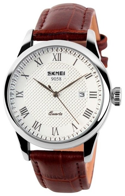 Кварцевые SKMEI 9058W металлический сплав