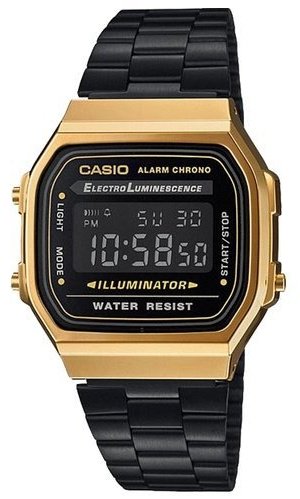 Кварцевые CASIO A168WEGB-1BDF пластик купить,31999