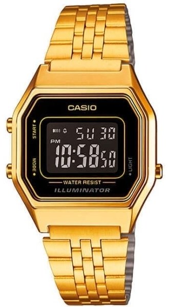 Кварцевые CASIO LA680WGA-1BDF пластик купить,27000